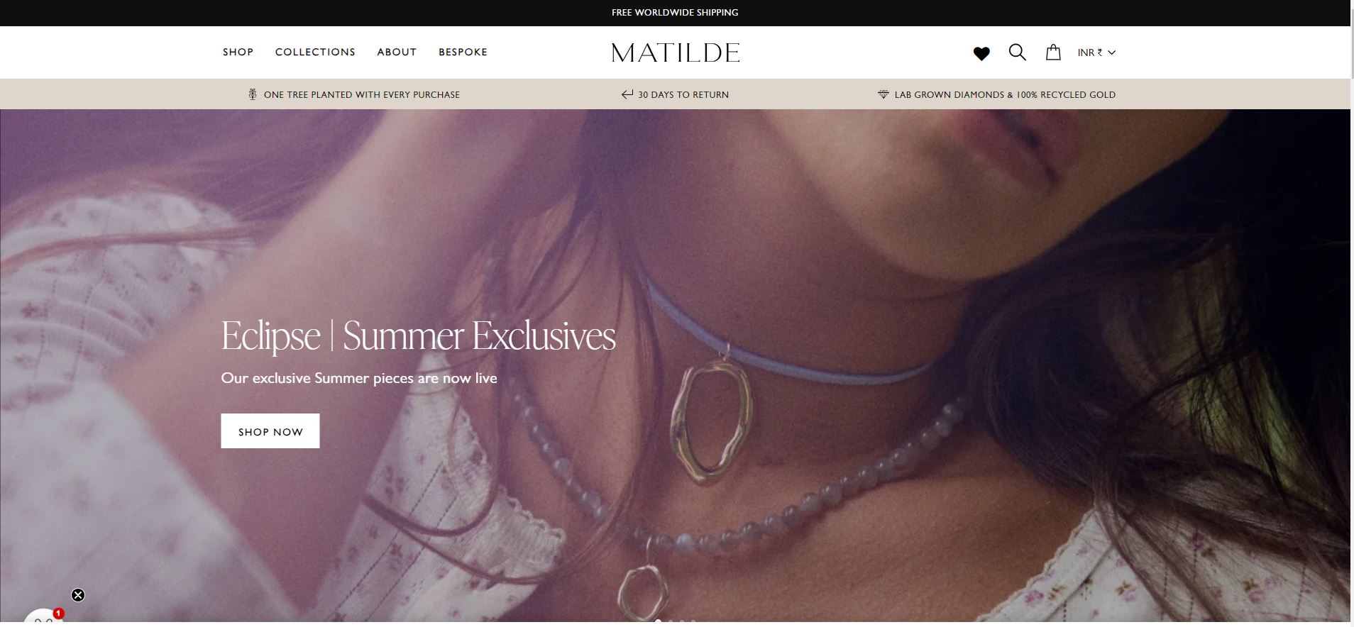 Matilde Jewellery Coupon